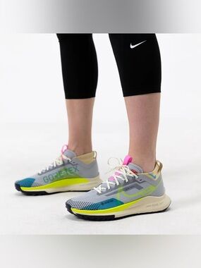 Nike React Pegasus Trail 4 Gore-Tex Wolf Grey Volt